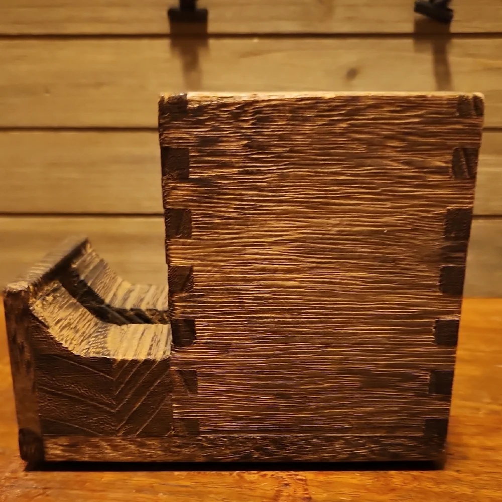 Wooden Phone Stand and Pencil cup